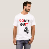 Doe het - Mannen T-shirt (Voorkant volledig)