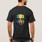 Doe het masker af, wees jezelf. t-shirt (Achterkant)