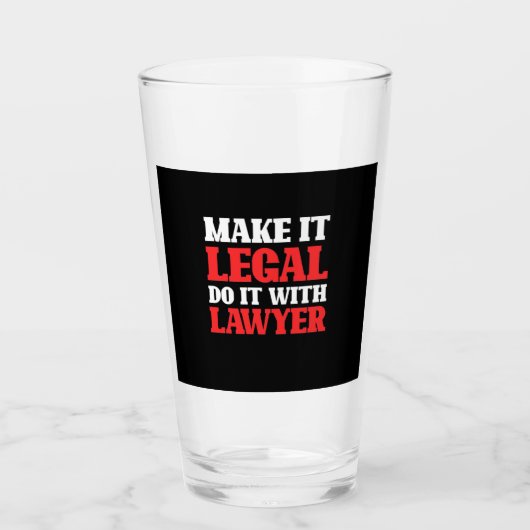 Doe het met de advocaat glas (Voorkant)