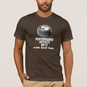Doe het met Duct Tape Brown T-Shirt