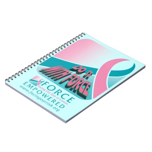 DOE HET MET EEN FORCE notebook Notitieboek (Linkerzijde)