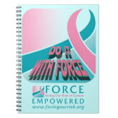DOE HET MET EEN FORCE notebook Notitieboek (Voorkant)