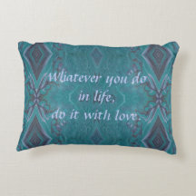 "Doe het met liefde" Acryl Pour Geïnspireerd