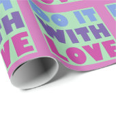 Doe het met Love Giftwrap Cadeaupapier (Rol Hoek)