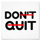 DOE HET NIET GOED FOTO AFDRUK (Voorkant)