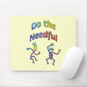 Doe het nodige #3 muismat (Met muis)