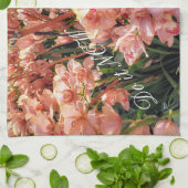 Doe het nu - met orchideeën theedoek (Gevouwen)