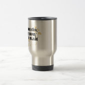 "Doe het nu Motivatie citaat – vet goud geïnspiree Reisbeker (Center)