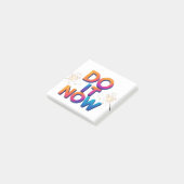 Doe Het Nu Motivatie Post-it Notities – Actie Heri Post-it® Notes (Schuin)