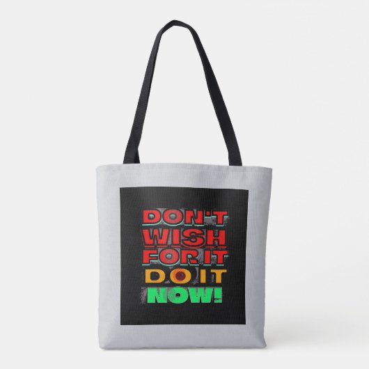 DOE HET NU NIET! TOTE BAG (Achterkant)