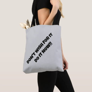 DOE HET NU NIET! TOTE BAG