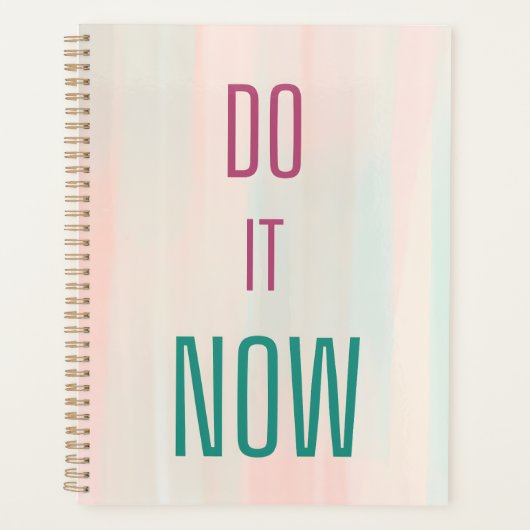 Doe het nu planner (Voorkant)