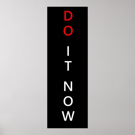 Doe het nu poster (Voorkant)