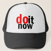 Doe het nu trucker pet (Voorkant)