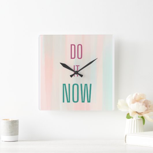 Doe het nu vierkante klok (Huis)