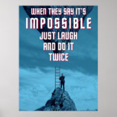 Doe het Onmogelijke - Twee keer Poster (Voorkant)