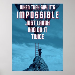 Doe het Onmogelijke - Twee keer Poster
