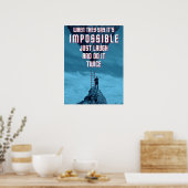Doe het Onmogelijke - Twee keer Poster (Keuken)
