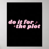Doe Het Plot Boekachtige Lezer Poster (Voorkant)