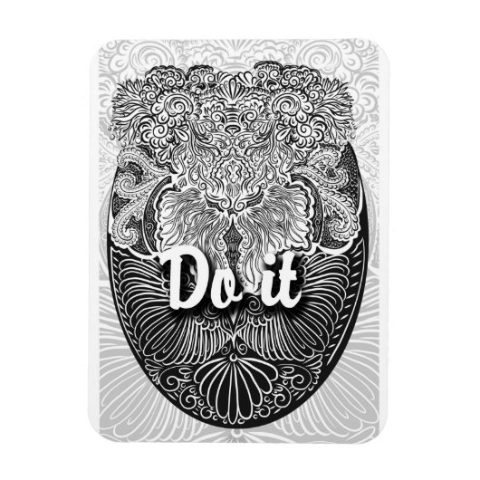 Doe het - Positieve Quote's Magneet (Verticaal)