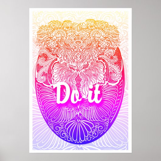 Doe het - Positieve Quote's Poster (Voorkant)