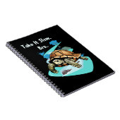 Doe het rustig aan, broeder Turtle Notitieboek (Rechterzijde)