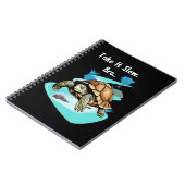 Doe het rustig aan, broeder Turtle Notitieboek (Linkerzijde)