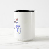 Doe het rustig aan – Motivatie koffie Mok (Midden)