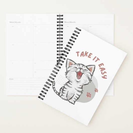 "DOE HET RUSTIG" Planner (Display)