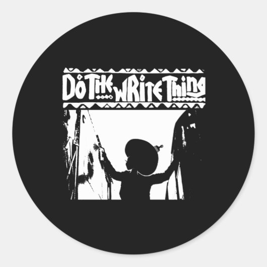Doe het schrijven ding PT132 Sticker (Voorkant)