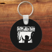 Doe het schrijven ding PT132 Sticker Sleutelhanger (Voorkant)