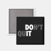 DOE HET (STOP NIET) - Motivatie Magneet (Voorkant / Achterkant)