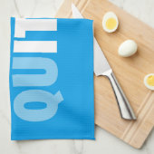 DOE HET (STOP NIET) - Motivatie Theedoek (Quarter Fold)