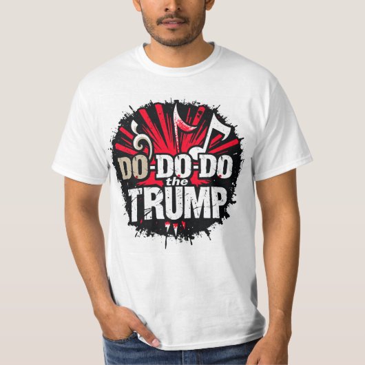 Doe het Trump Mannen basic T-shirt (Voorkant)