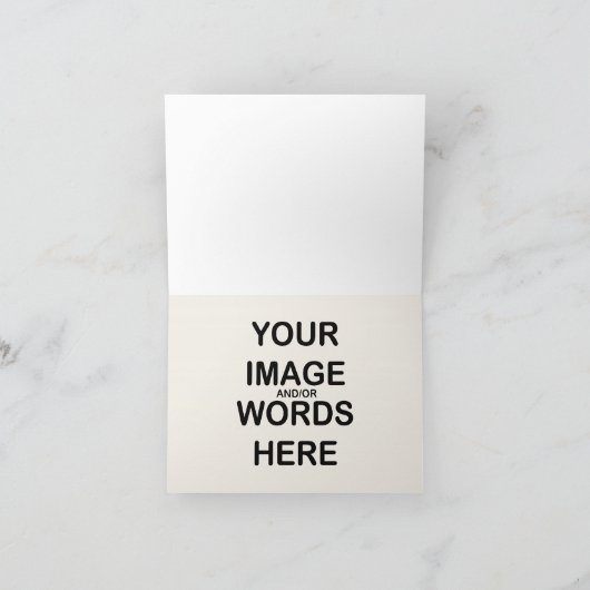 DOE HET U ZELF ~ Kaarten van de groet/van de Nota (Binnen)