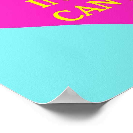 DOE HET U ZELF - Poster of Canvas (Hoek)