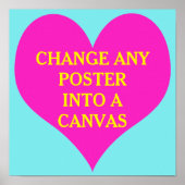 DOE HET U ZELF - Poster of Canvas (Voorkant)