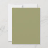 DOE HET U ZELF ~ Uitnodiging 4,25 x 5,5-inch / 2 s (Achterkant)