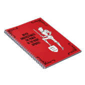 "Doe het volledige pantser aan"  Notitieboek (Rechterzijde)