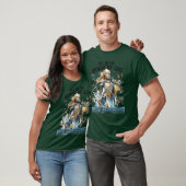 Doe het volledige wapenrusting van God aan Schild T-shirt (Unisex)