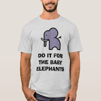 Doe het voor de Baby Elephants T-shirt
