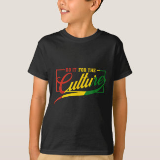 Doe het voor de culturen zwarte geschiedenis maand t-shirt