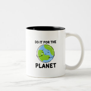 Doe het voor de Mok van de Koffie van de Planet Tw