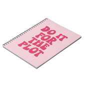 Doe het voor de plot citaat notitieboek (Linkerzijde)