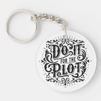 Doe het voor de plot sleutelhanger