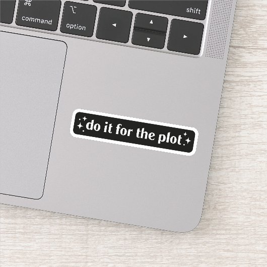 Doe het voor de plot sticker (Detail)