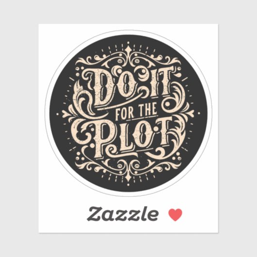 Doe het voor de plot sticker (Vel)