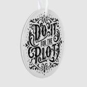 Doe het voor het plot boekachtige gothic ornament (voorkant)