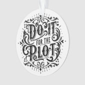 Doe het voor het plot boekachtige gothic ornament (voorkant)