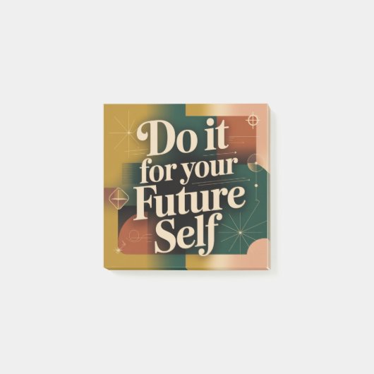 Doe het voor je toekomstige zelf post-it® notes (Voorkant)